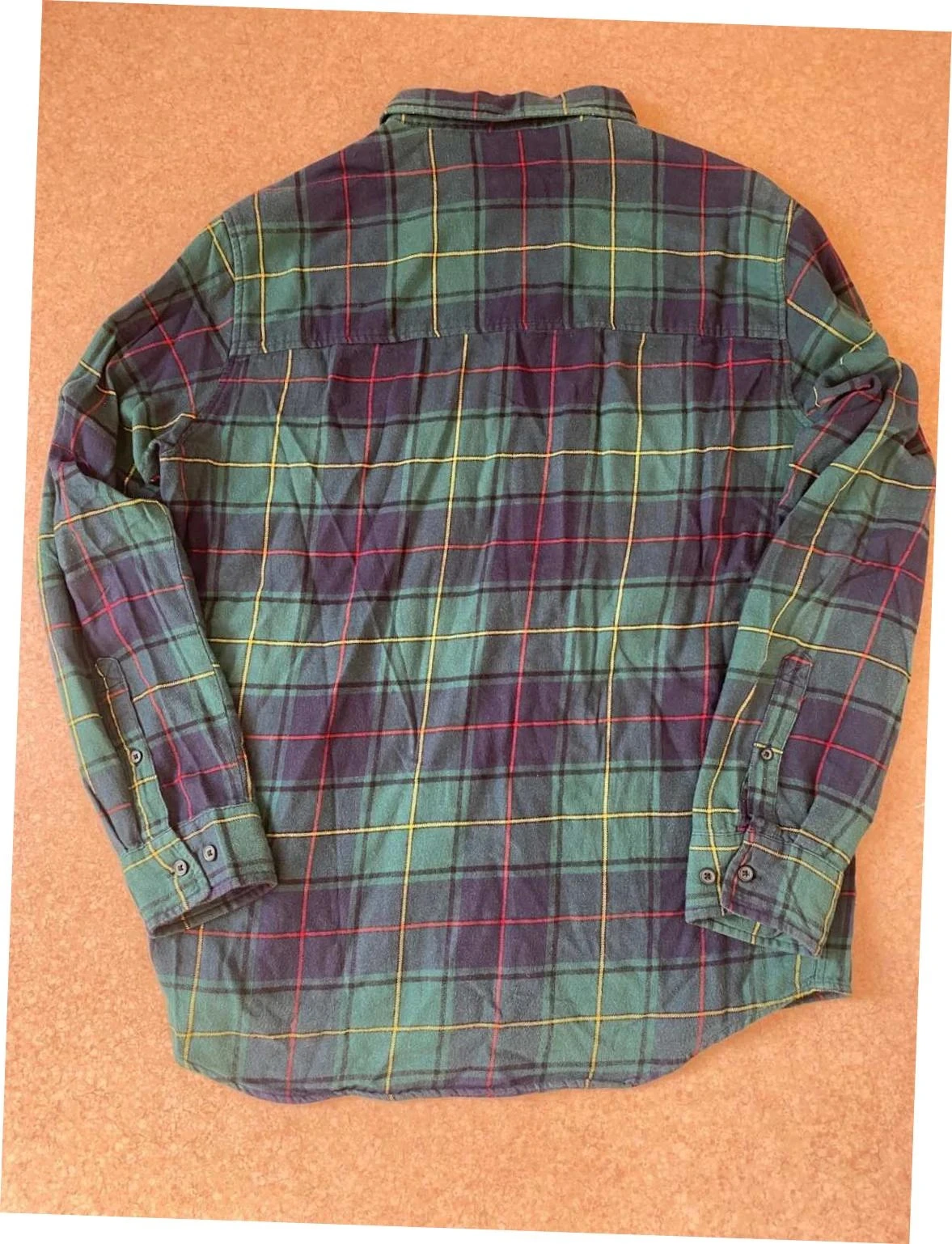 Camisa de mangas compridas H&M Divided em xadrez / verde azulado / tamanho M – photo 3
